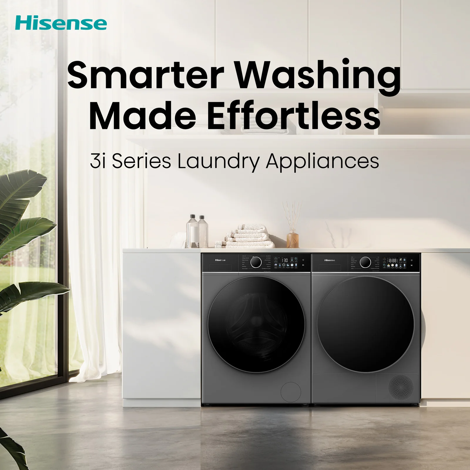 Hisense WF3I1143BTL 11kg 1400rpm Washing Machine