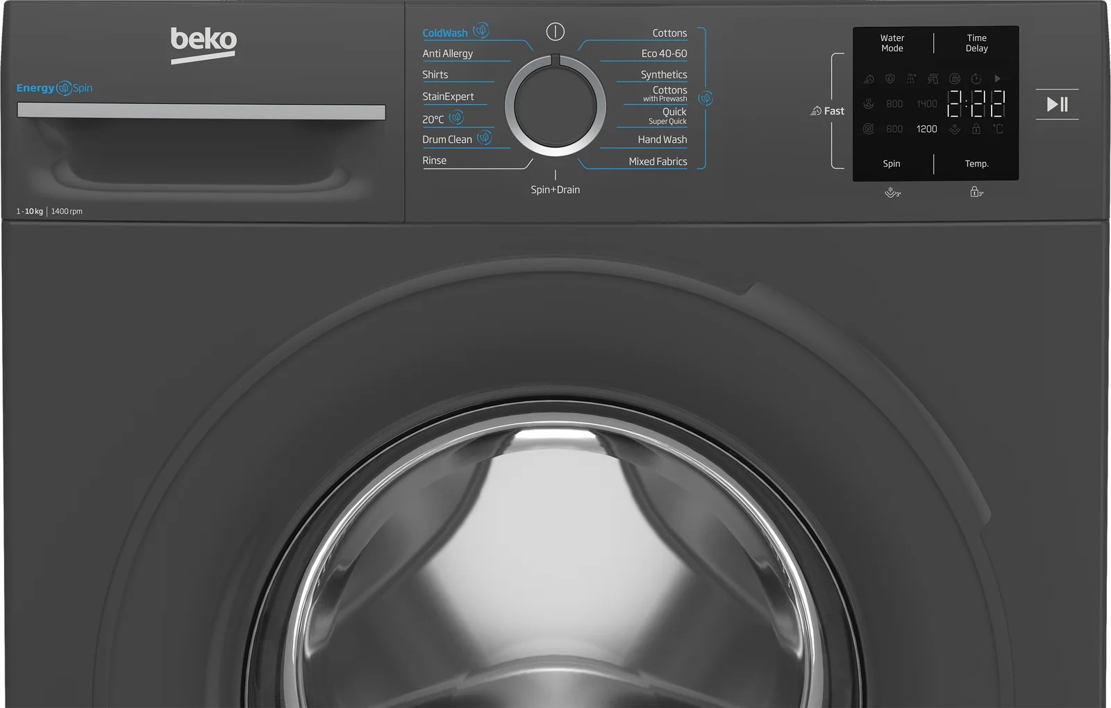 Beko B3W31041A 10kg 1400rpm Washing Machine