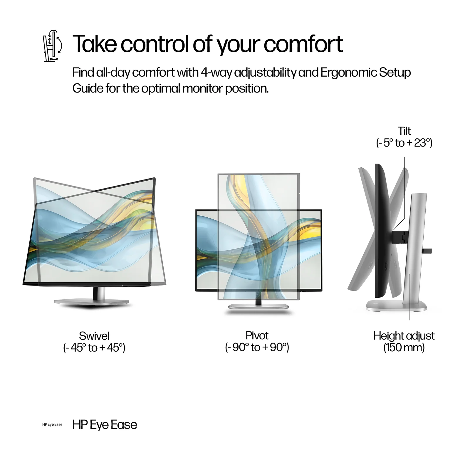 HP Series 5 Pro 24" WUXGA IPS 100Hz Monitor