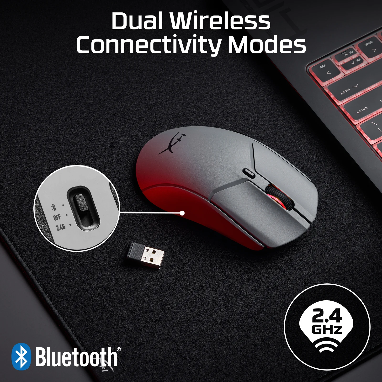 HyperX Pulsefire Haste 2 Pro 4k Wireless Gaming Mouse