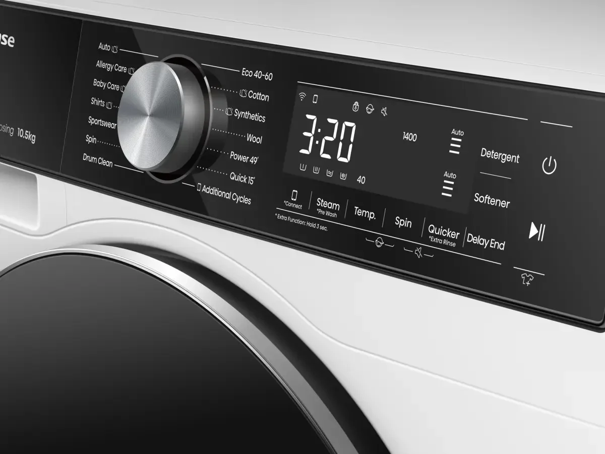Hisense WF5S1045BW 10.5kg 1400rpm Washing Machine
