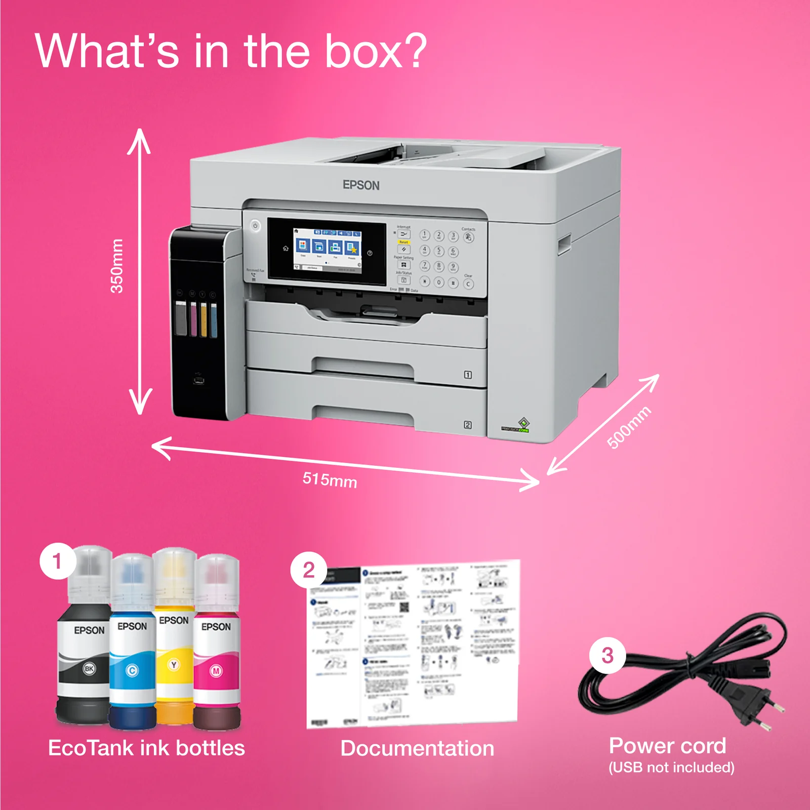 Epson EcoTank Pro ET-16685 Inkjet Printer
