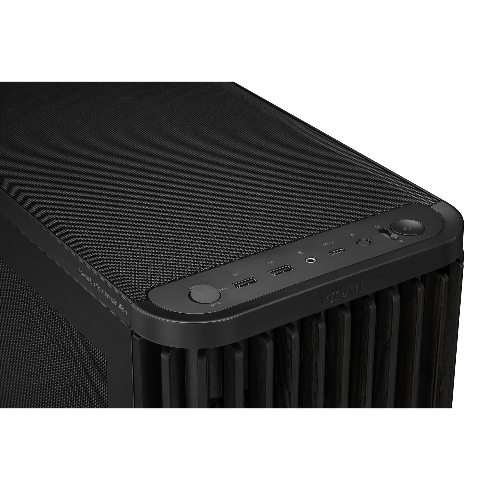 ASUS ProArt PA401 Wood Edition Mesh Panel PC Case
