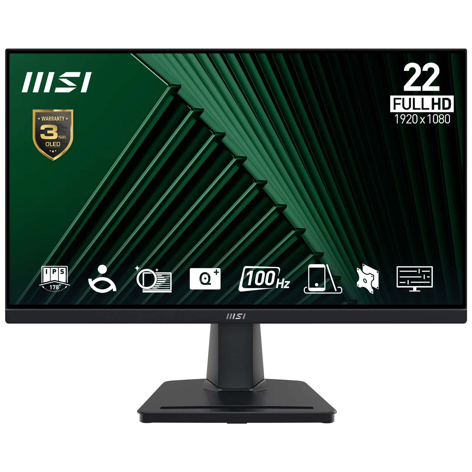 MSI PRO MP225V 21.45" Full HD VA 100Hz Monitor