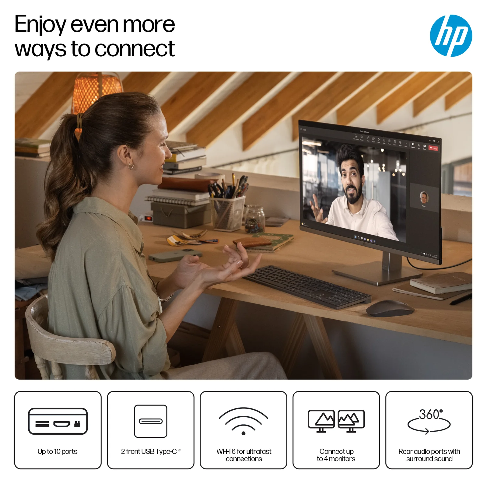 HP OmniDesk Desktop M02-0001sa, 16GB RAM, 512GB SSD