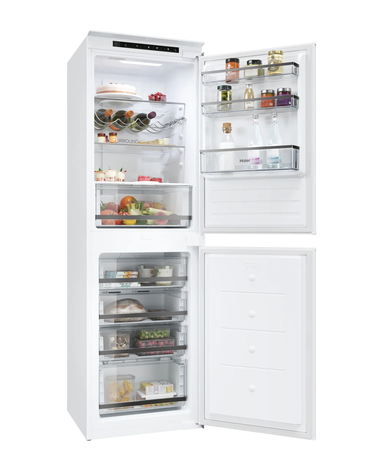 Haier HB50T618FMK* 242L Integrated Fridge Freezer