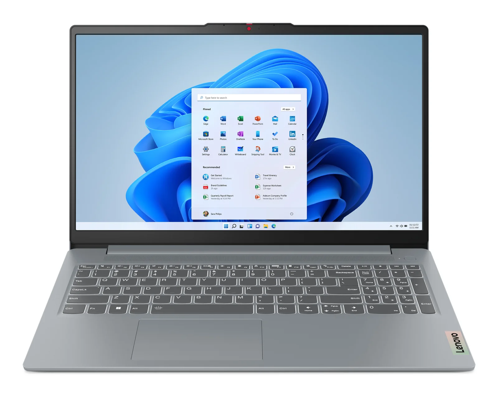 Lenovo IdeaPad Slim 3 15AMN8 15.6", AMD Ryzen 3 30, 8GB RAM, 128GB SSD
