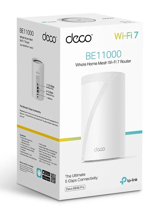 TP-Link Deco BE65 Pro (2-pack) Wi-Fi 7 Mesh Wi-Fi System