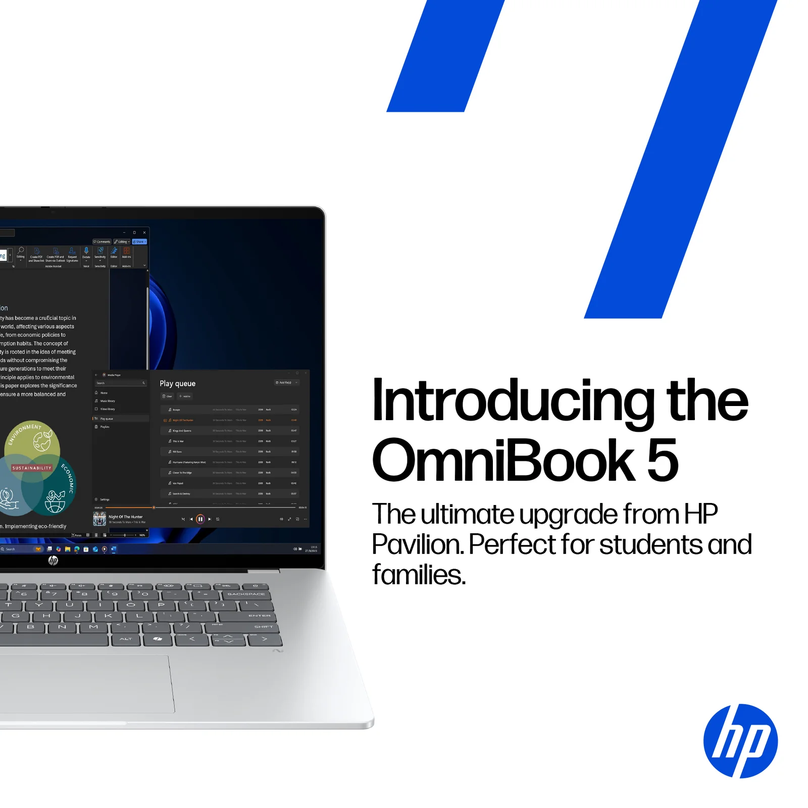HP OmniBook 5 Laptop Next Gen AI 14-he0001nax 14", 16GB RAM, 1TB SSD