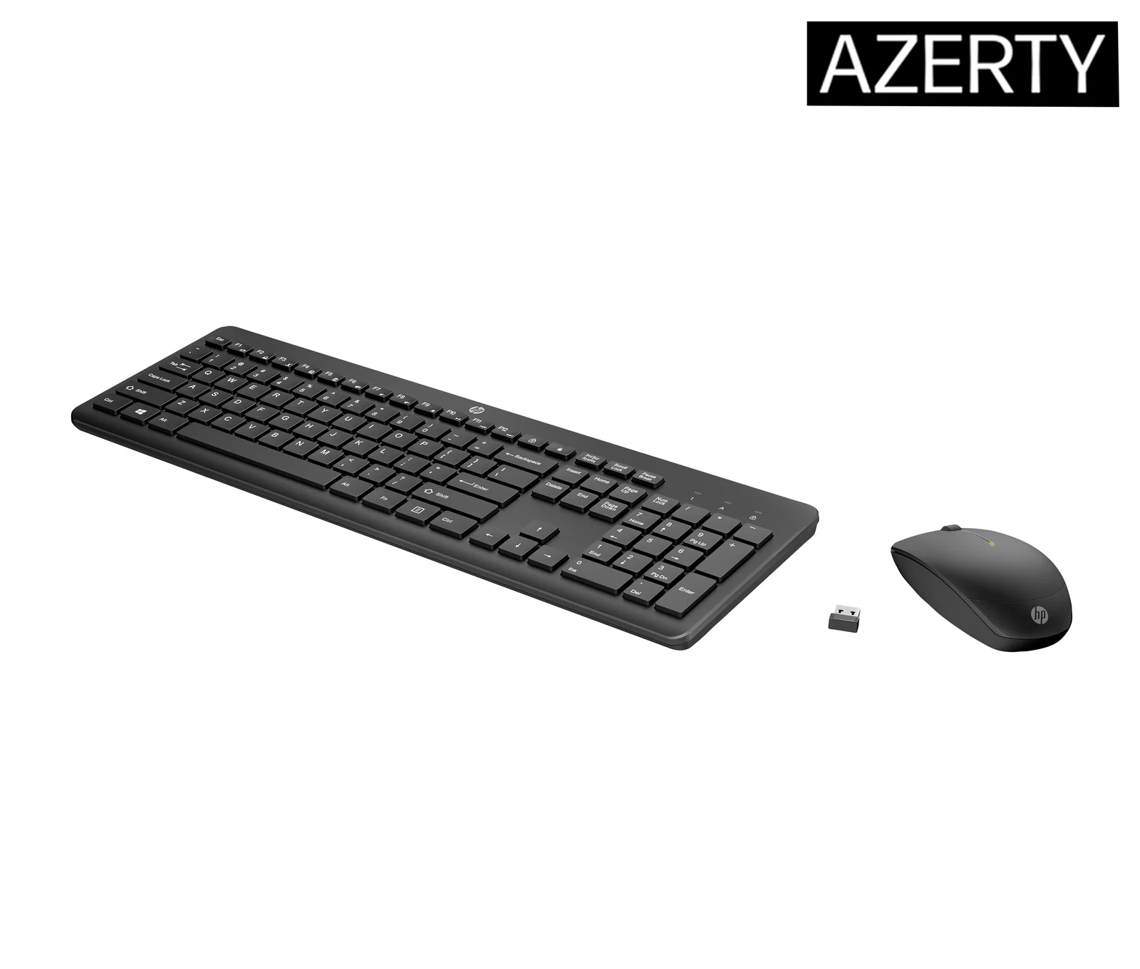 HP 230 Wireless MOUSE+KB COMBO FR Keyboard & Mouse Black