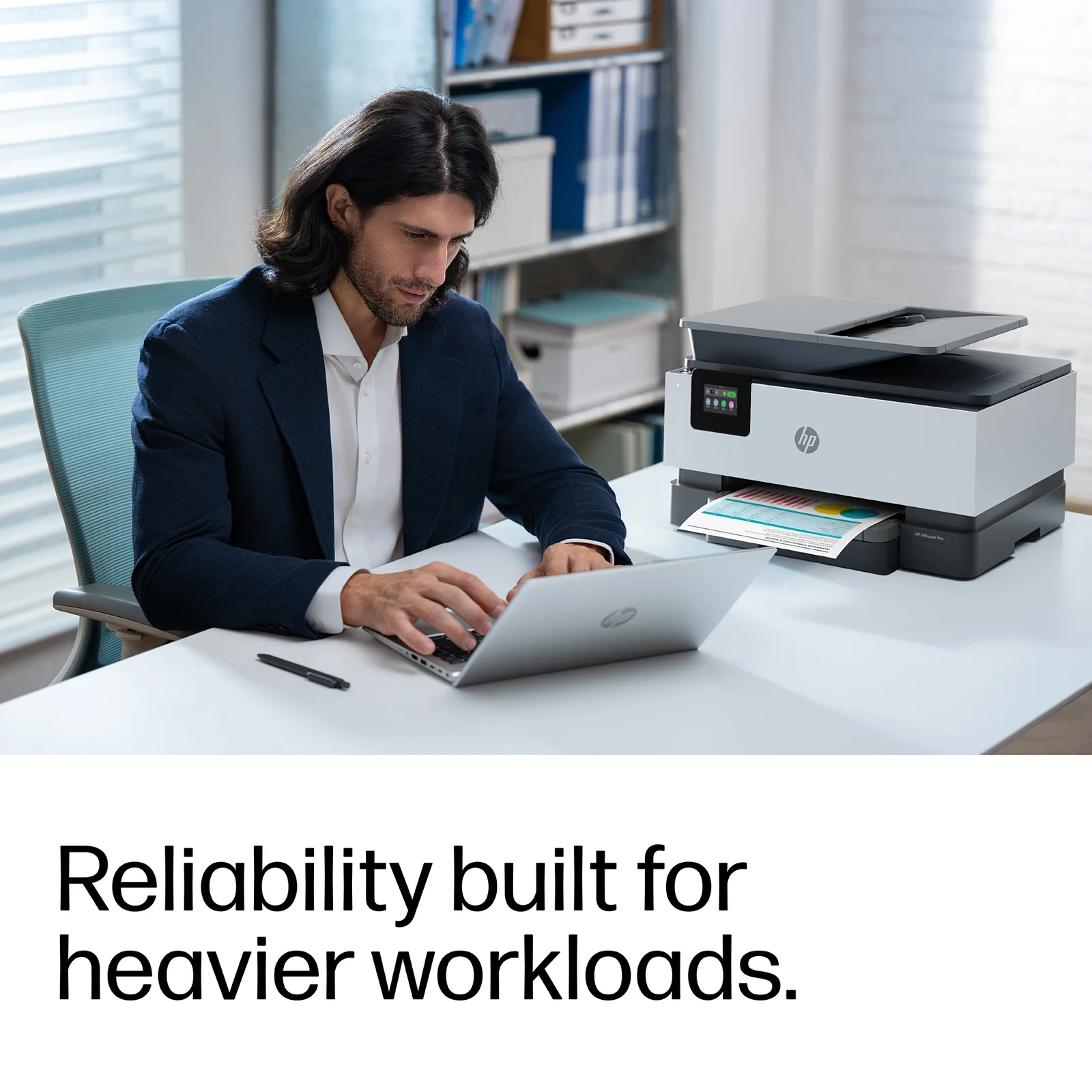 HP OfficeJet Pro 9125 All-in-One Colour Printer