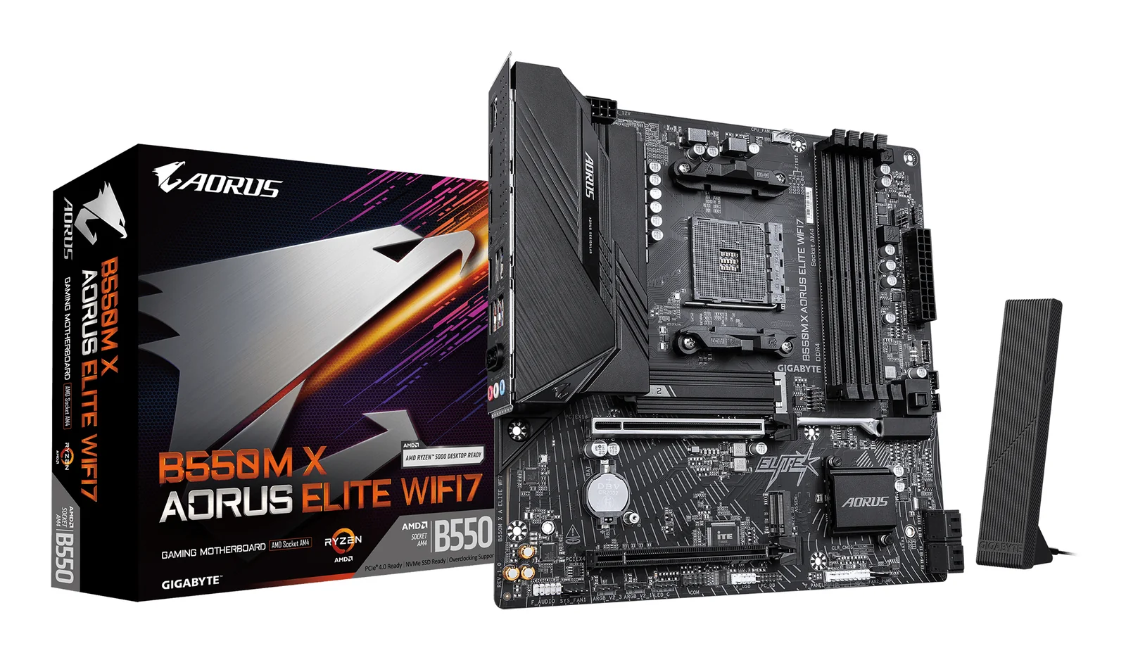 GIGABYTE B550M X AORUS ELITE WIFI7